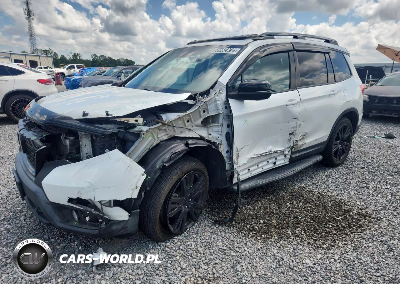 2021 Honda Passport Exl VIN:5FNYF8H52MB007555 - 1
