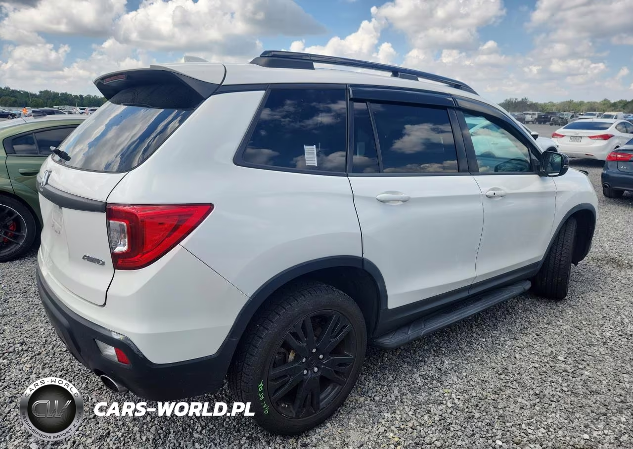 2021 Honda Passport Exl VIN:5FNYF8H52MB007555 - 3