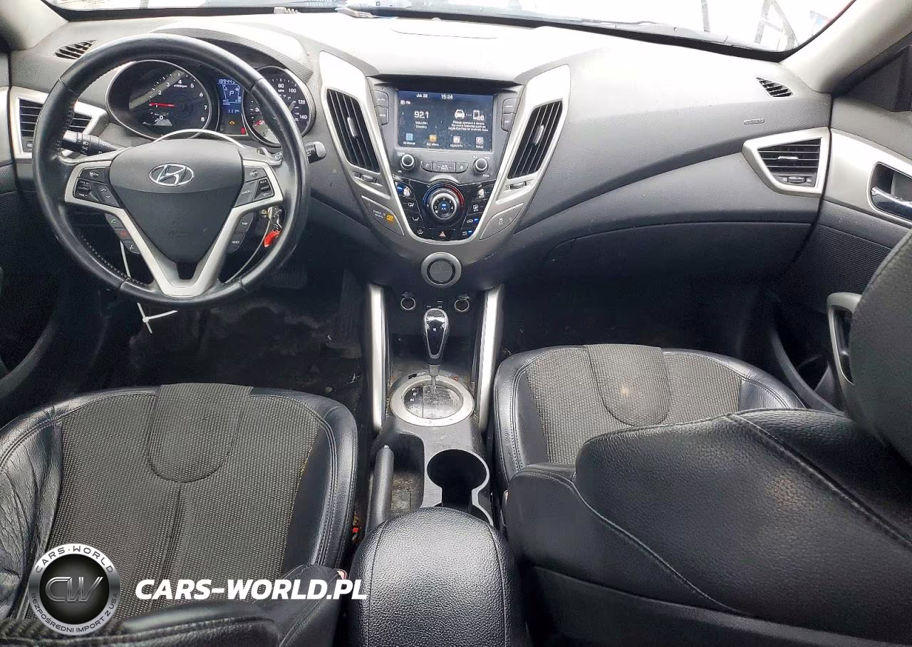 2017 Hyundai Veloster Base VIN:KMHTC6AD7HU310039 - 8