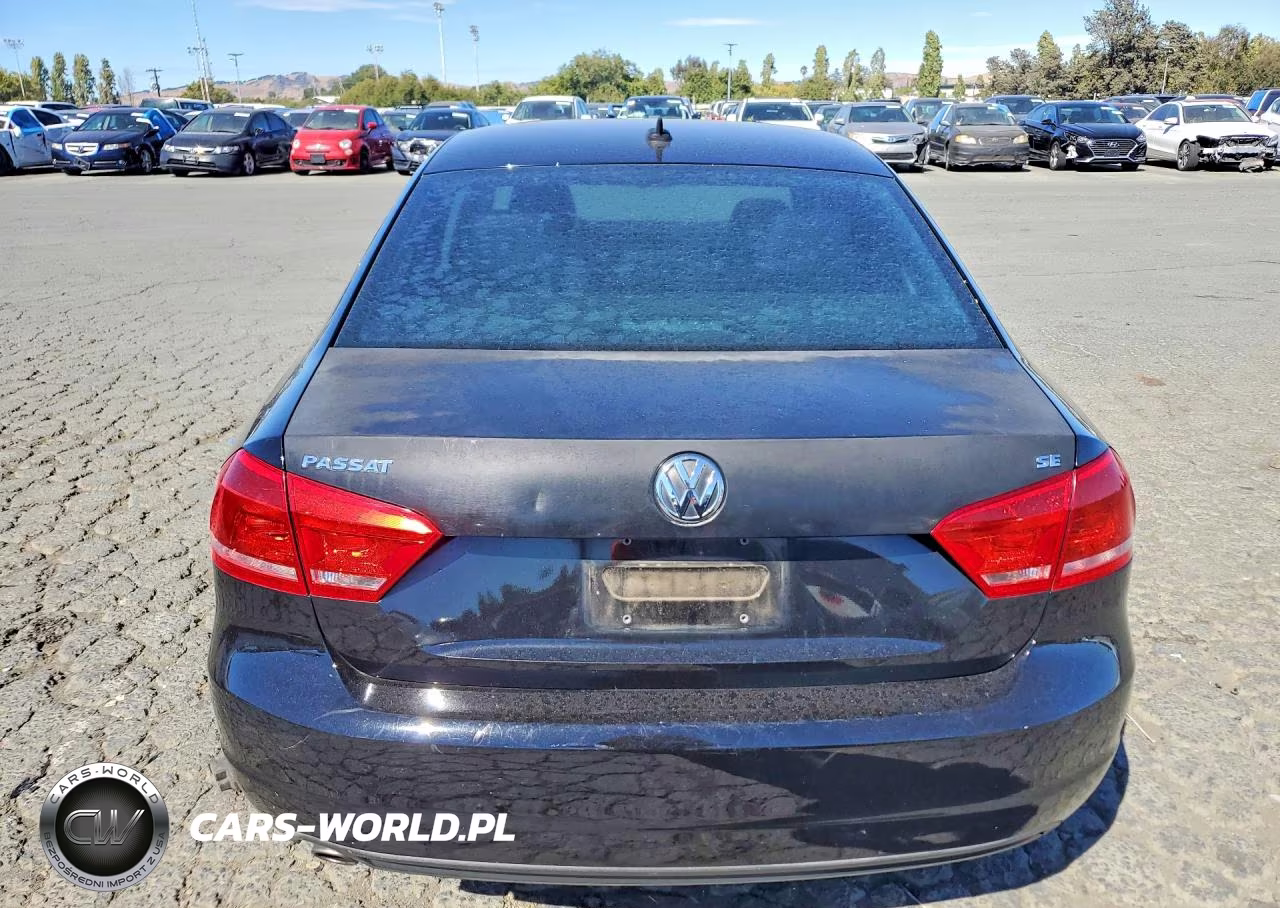 2012 Volkswagen Passat Se VIN:1VWBH7A3XCC081866 - 6
