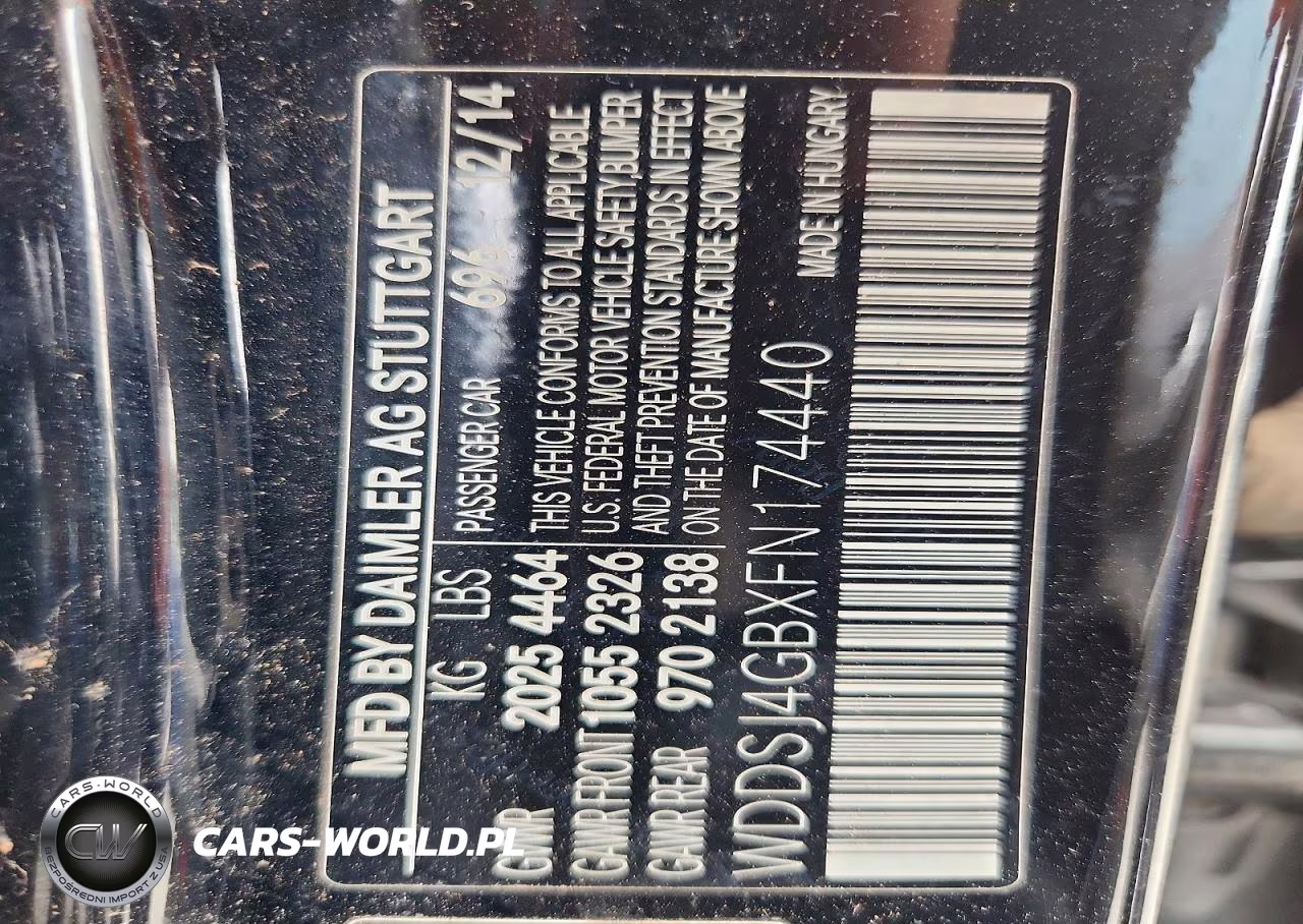 2015 Mercedes-Benz Cla 250 4Matic VIN:WDDSJ4GBXFN174440 - 12