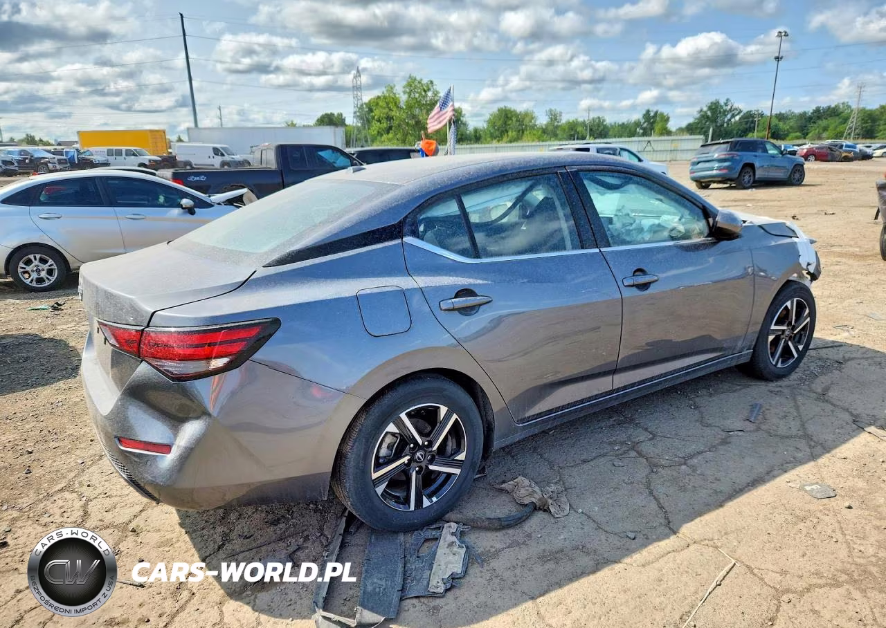 2025 Nissan Sentra Sv VIN:3N1AB8CV2SY327600 - 3
