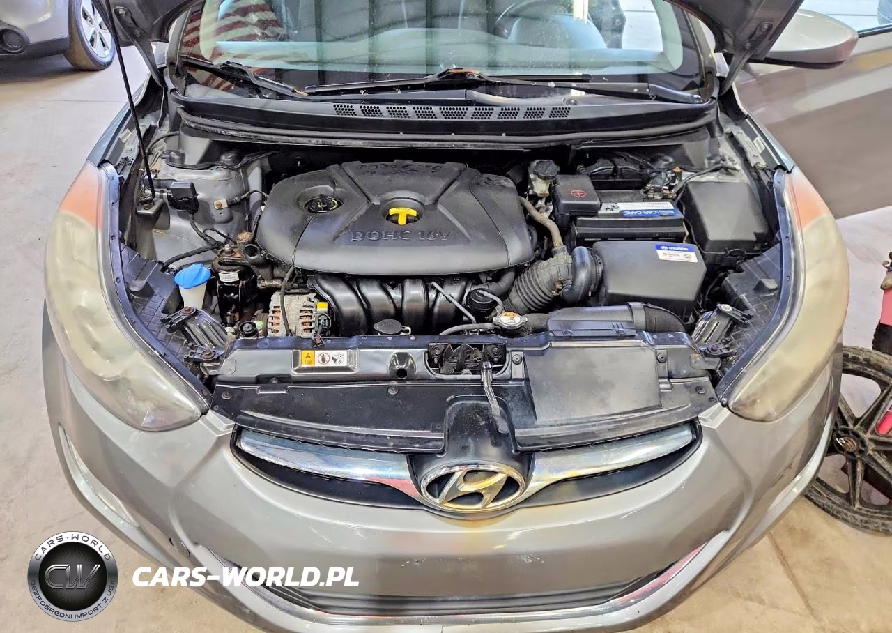 2013 Hyundai Elantra Gls VIN:KMHDH4AE4DU979222 - 11