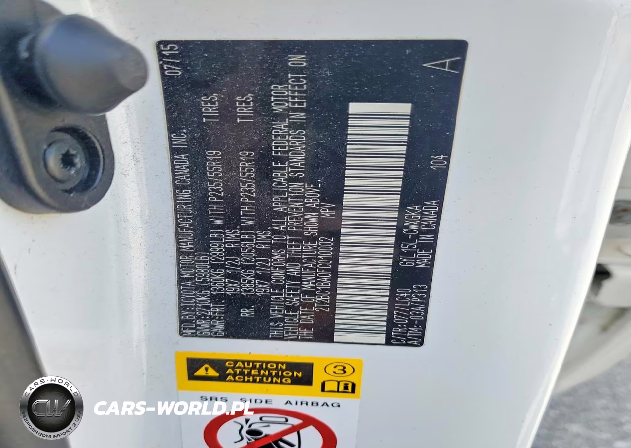 2015 Lexus Rx 450H VIN:2T2BC1BA0FC010002 - 14