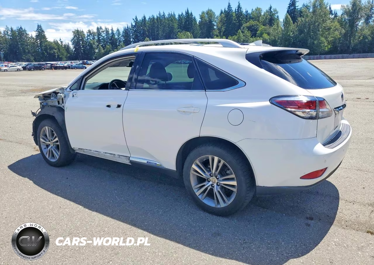 2015 Lexus Rx 450H VIN:2T2BC1BA0FC010002 - 2