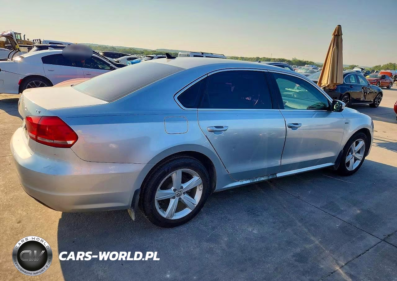 2015 Volkswagen Passat S VIN:1VWAS7A35FC120140 - 3