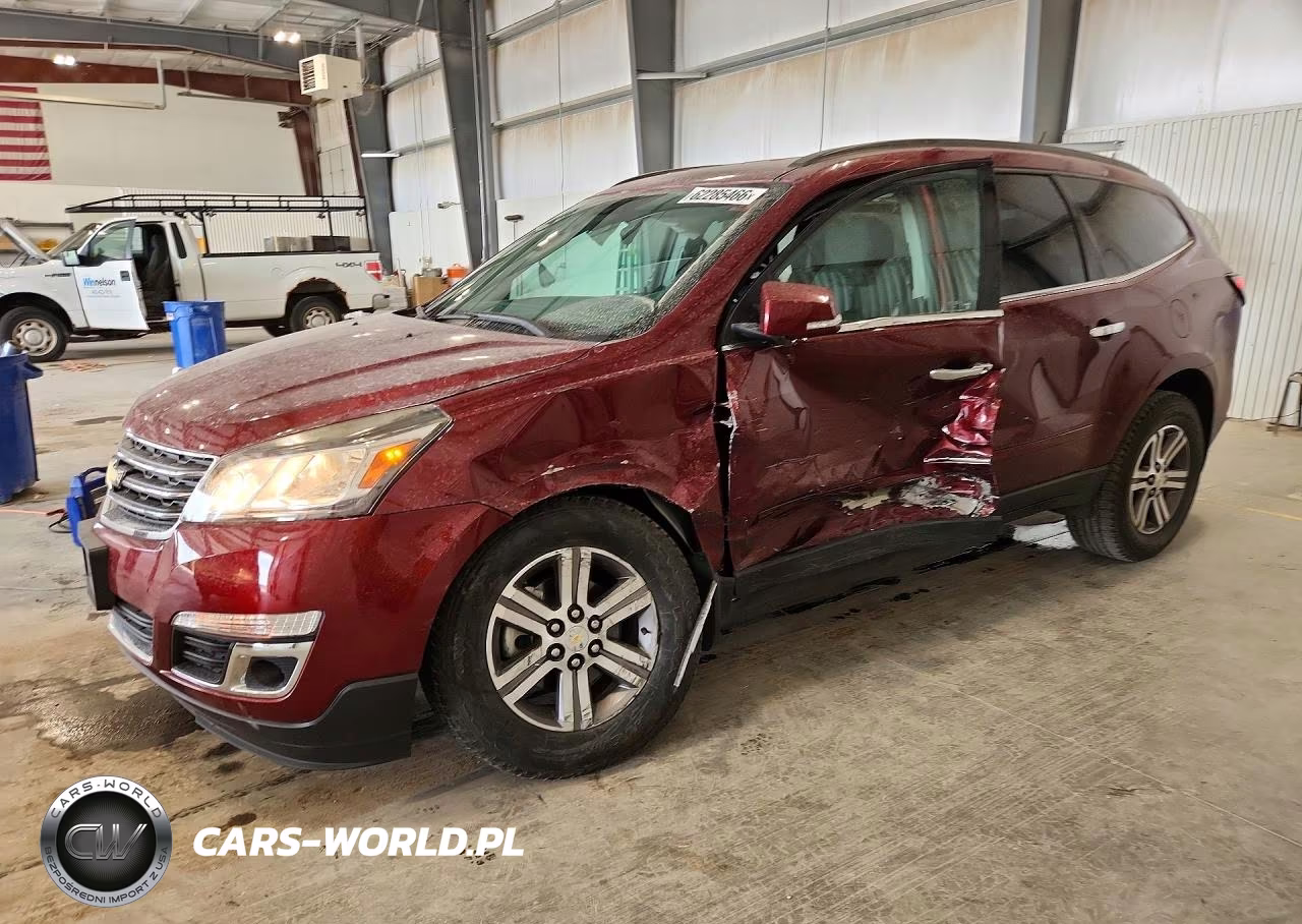 2017 Chevrolet Traverse Lt VIN:1GNKRGKD3HJ152648 - 1