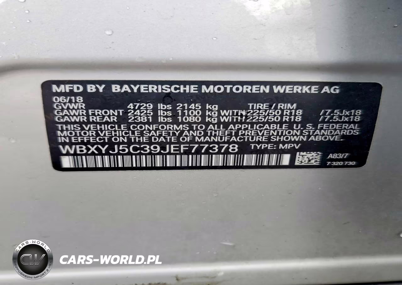 2018 BMW X2 xDrive28I VIN:WBXYJ5C39JEF77378 - 14