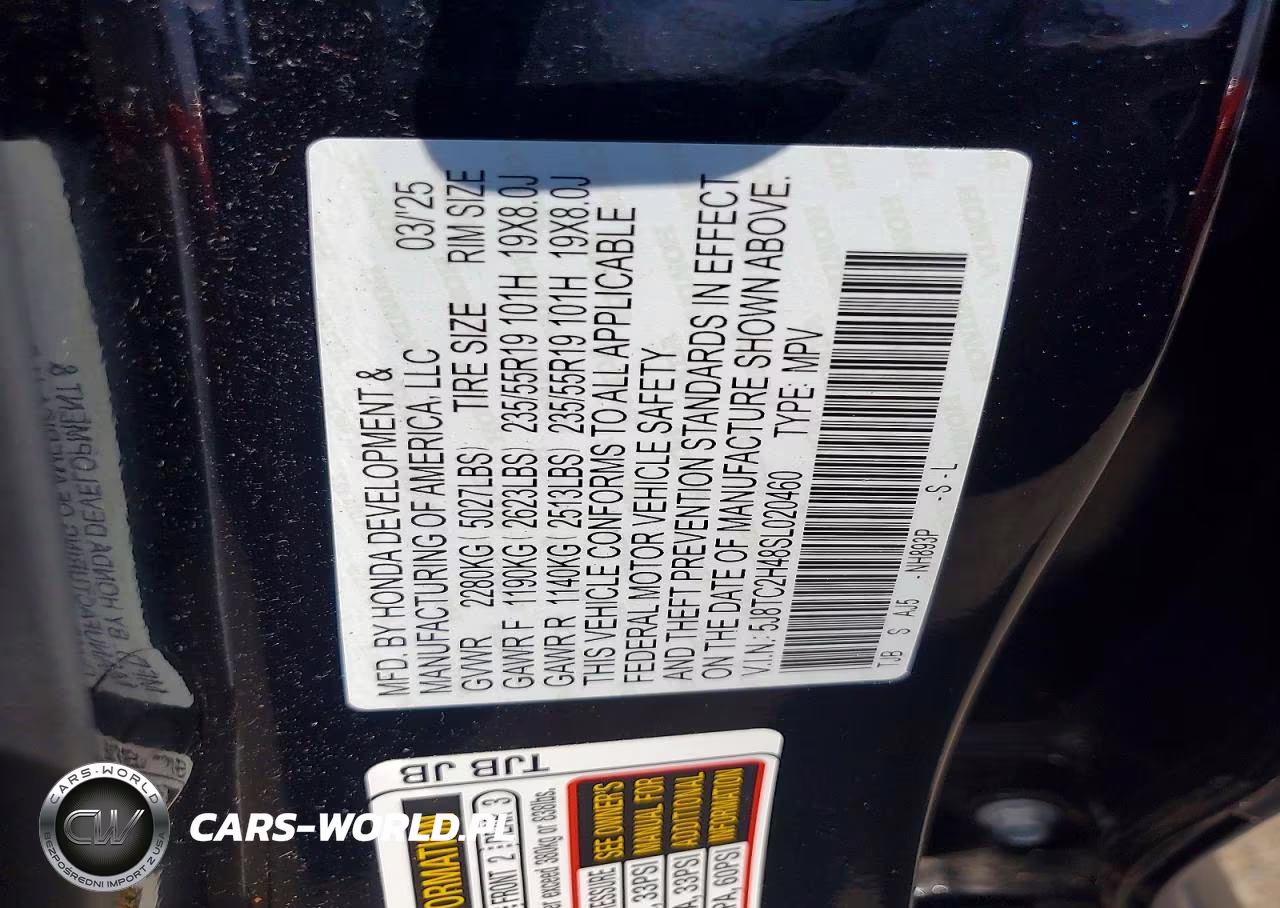 2025 Acura Rdx VIN:5J8TC2H48SL020460 - 14