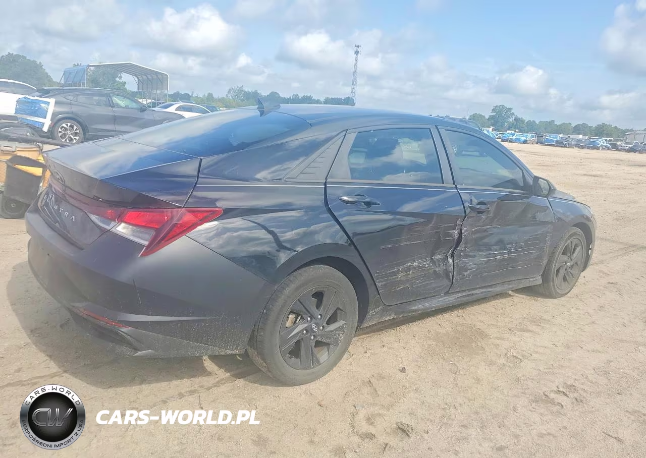2021 Hyundai Elantra Sel VIN:5NPLS4AG4MH041413 - 3
