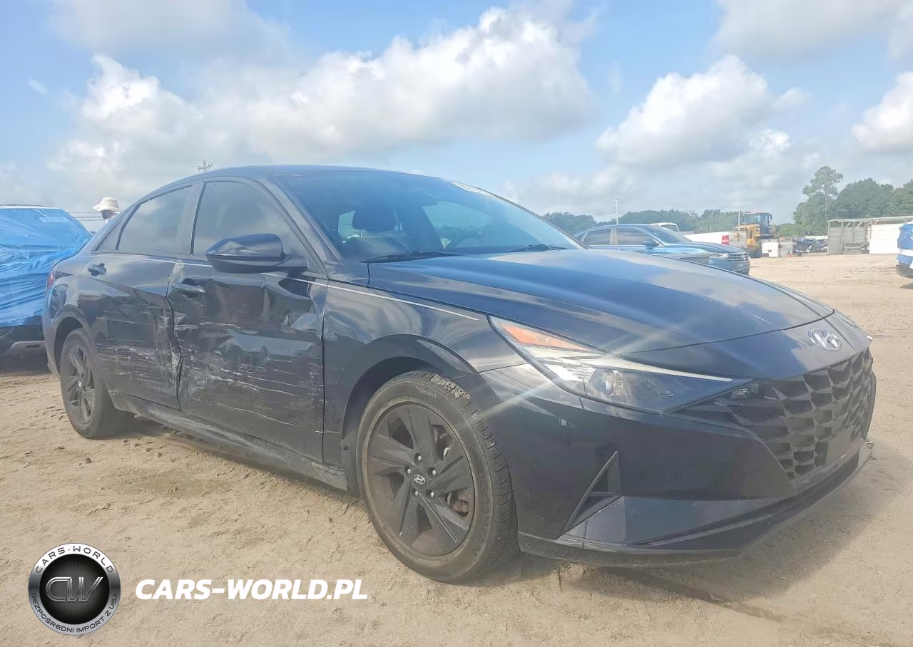 2021 Hyundai Elantra Sel VIN:5NPLS4AG4MH041413 - 4