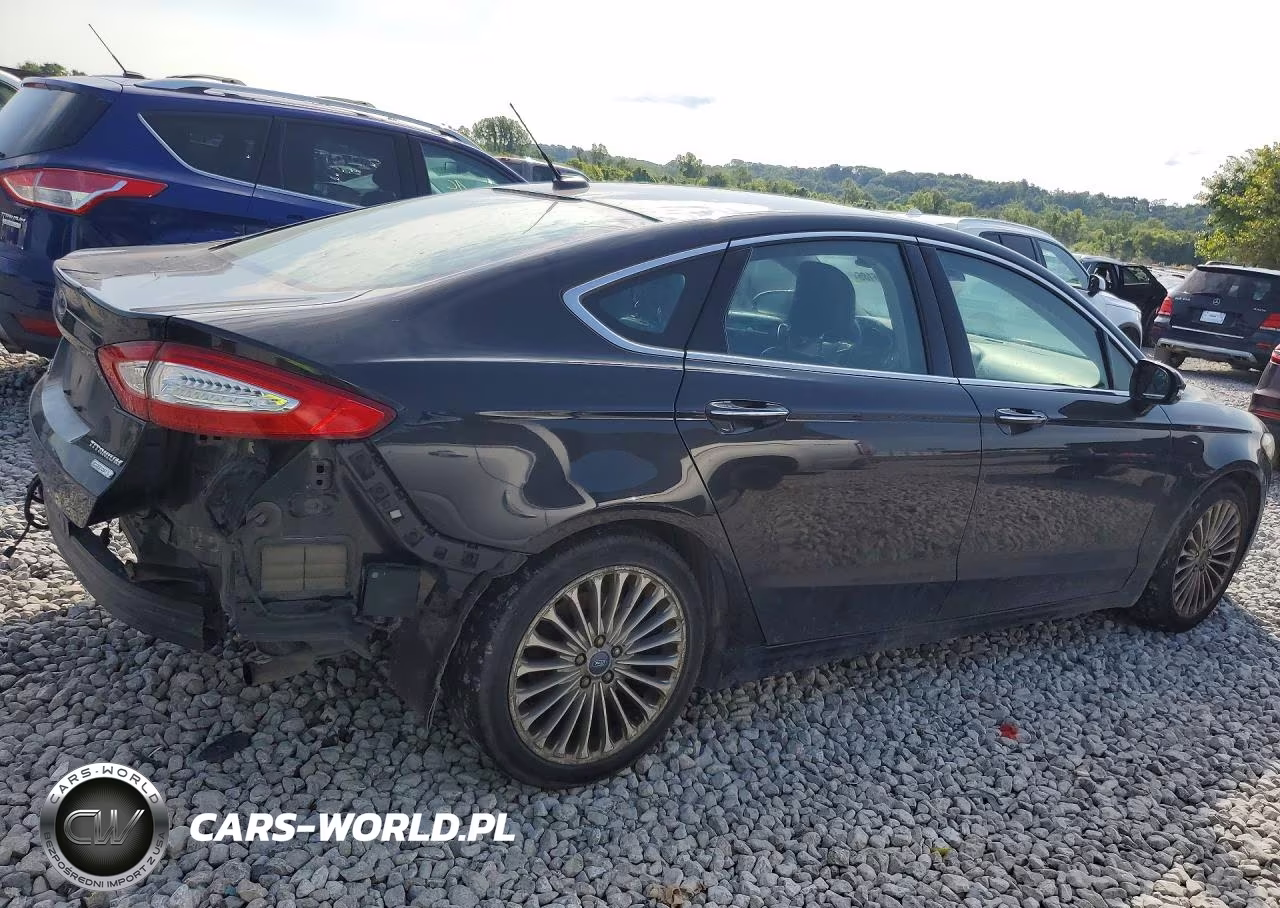 2013 Ford Fusion Titanium VIN:3FA6P0K96DR190402 - 3