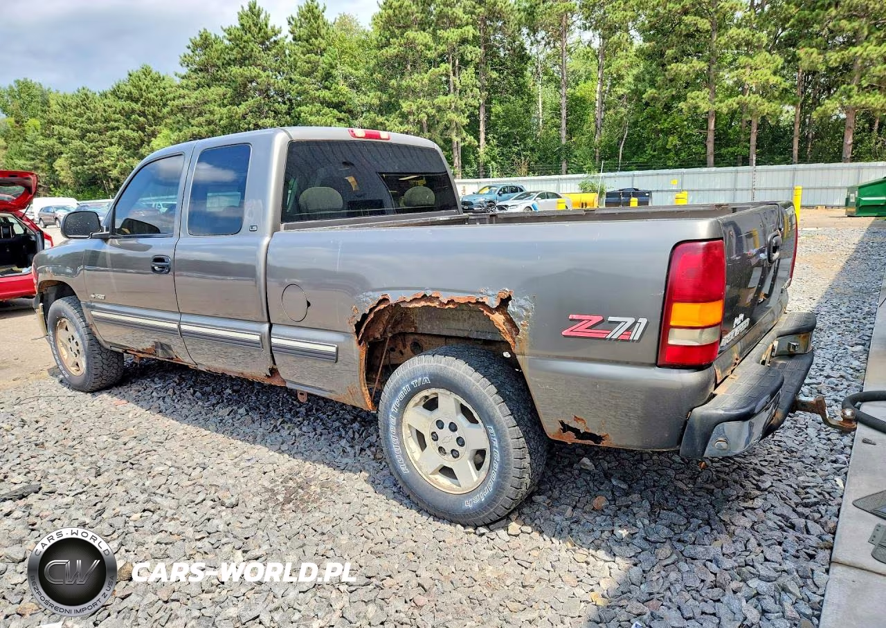 2000 Chevrolet Silverado K1500 VIN:2GCEK19T5Y1174441 - 2