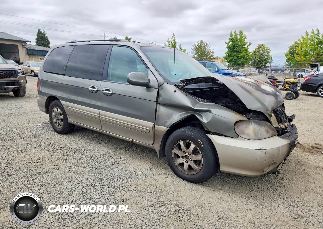 2005 Kia Sedona Lx VIN:KNDUP131656641956 - 4