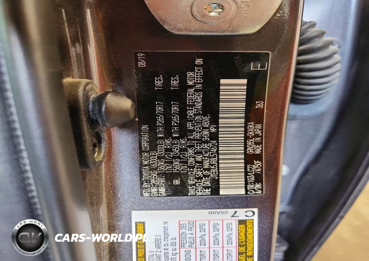 2020 Toyota 4Runner Trd Off-Road Premium VIN:JTEBU5JR8L5746724 - 13