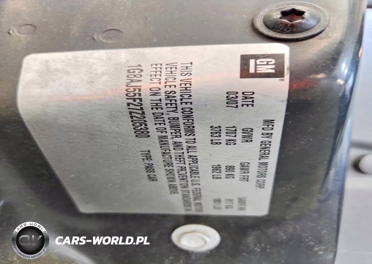 2007 Saturn Ion Level 2 VIN:1G8AJ55F27Z205380 - 12