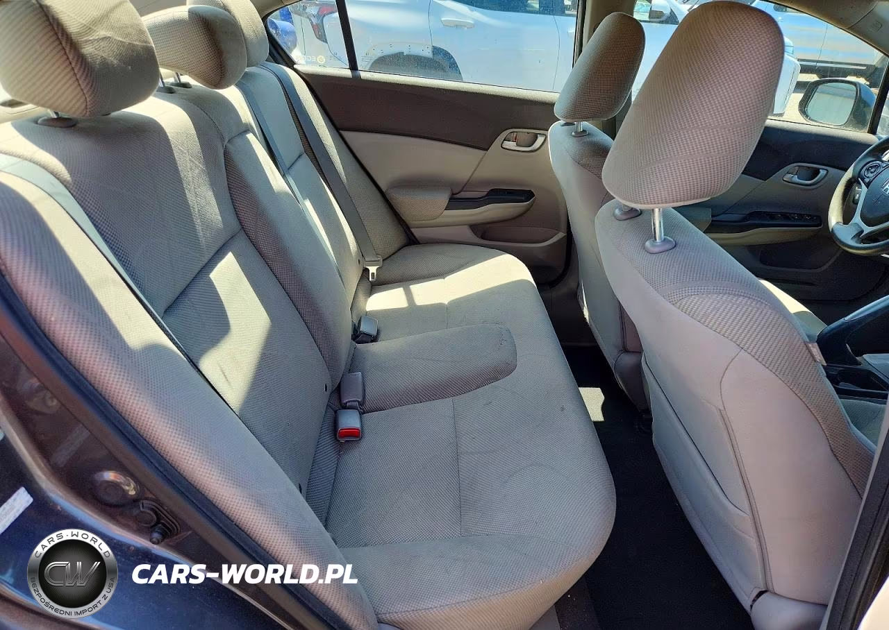 2012 Honda Civic Hf VIN:2HGFB2F67CH553595 - 10