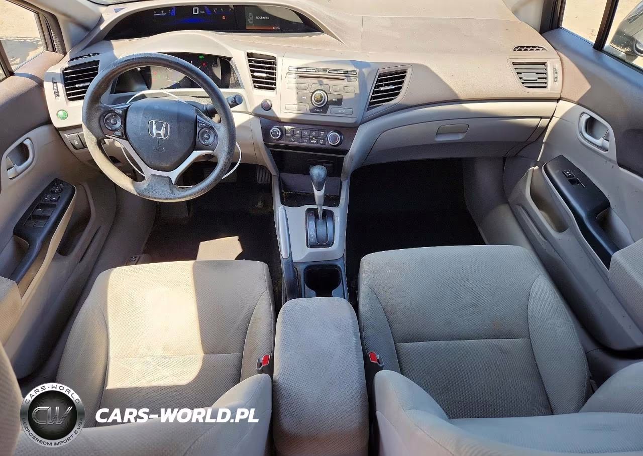 2012 Honda Civic Hf VIN:2HGFB2F67CH553595 - 8