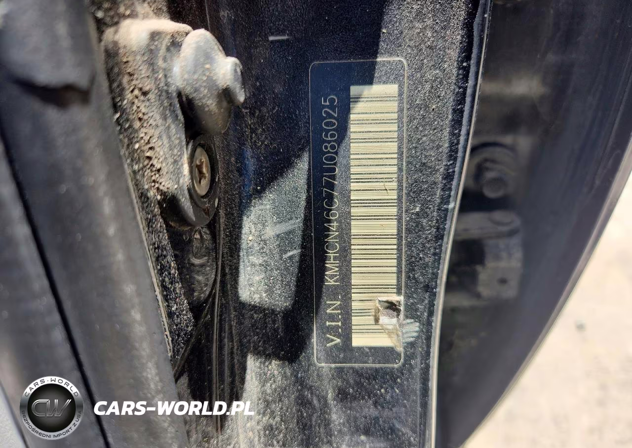 2007 Hyundai Accent Gls VIN:KMHCN46C77U086025 - 12