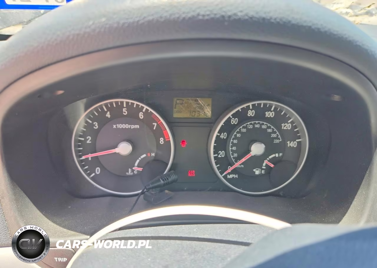 2007 Hyundai Accent Gls VIN:KMHCN46C77U086025 - 9