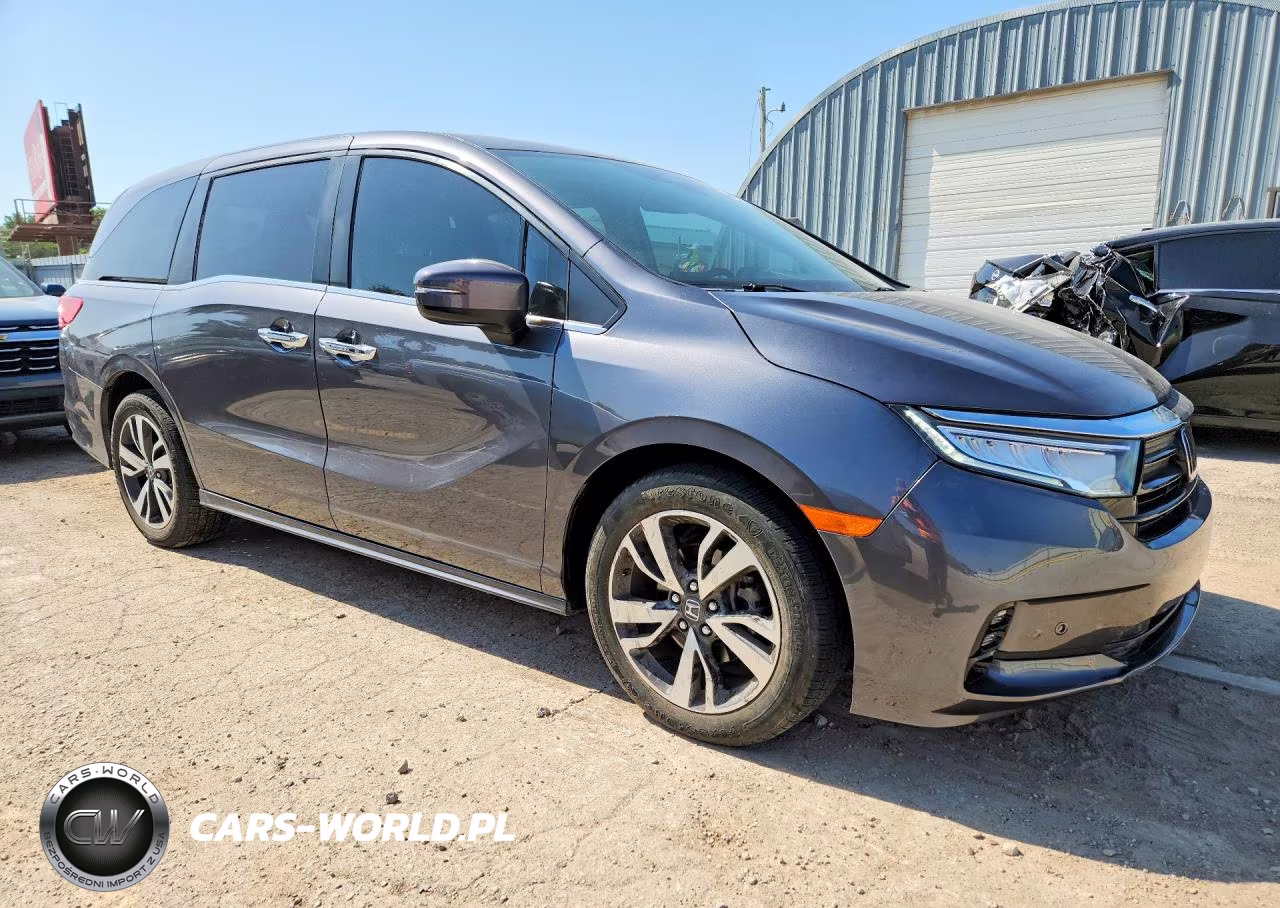 2022 Honda Odyssey Touring VIN:5FNRL6H84NB023608 - 4