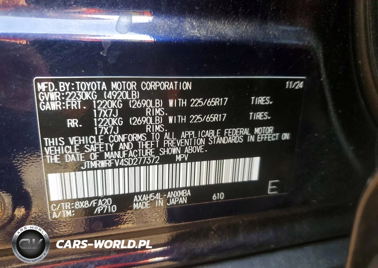 2025 Toyota Rav4 Hybrid Xle VIN:JTMRWRFV4SD277372 - 13