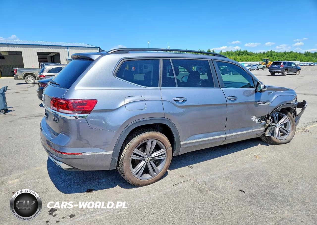 2021 Volkswagen Atlas Se VIN:1V2RR2CA0MC599708 - 3