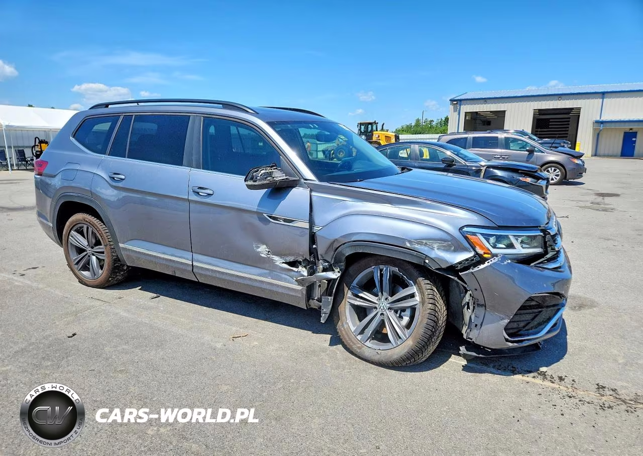 2021 Volkswagen Atlas Se VIN:1V2RR2CA0MC599708 - 4