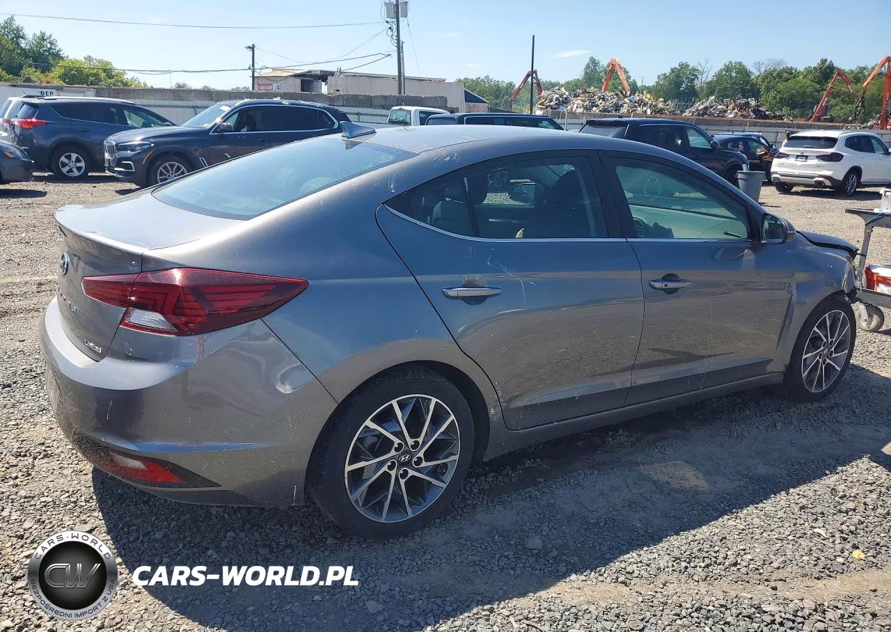 2020 Hyundai Elantra Limited VIN:5NPD84LF0LH541185 - 3