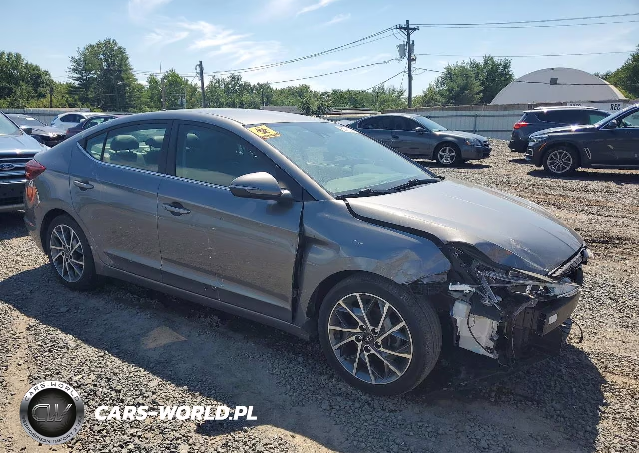 2020 Hyundai Elantra Limited VIN:5NPD84LF0LH541185 - 4