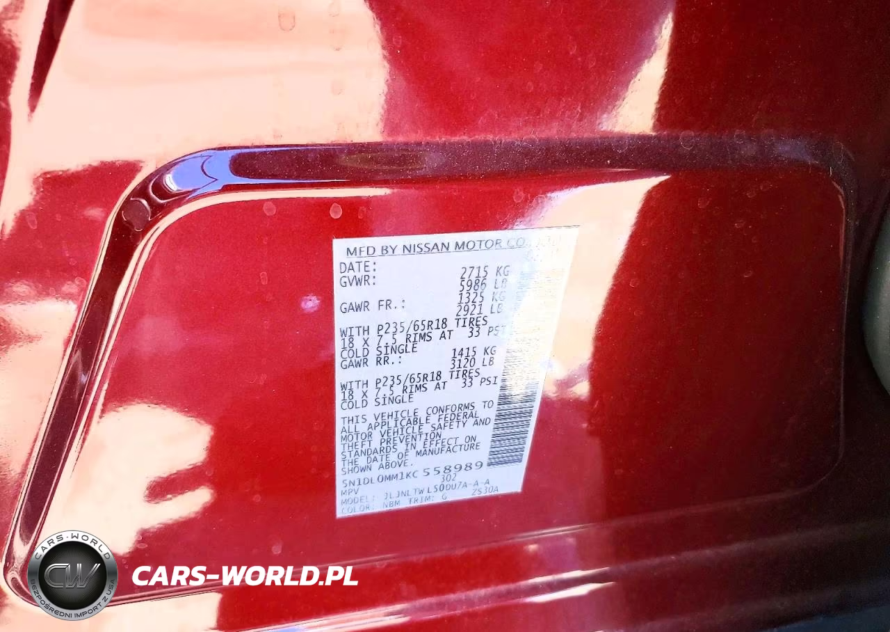2019 Infiniti Qx60 Luxe VIN:5N1DL0MM1KC558989 - 12
