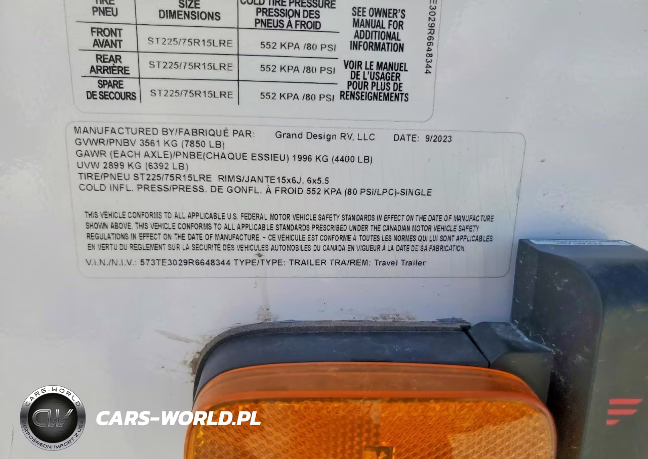 2024 Grand Design Imagine Camper VIN:573TE3029R6648344 - 10