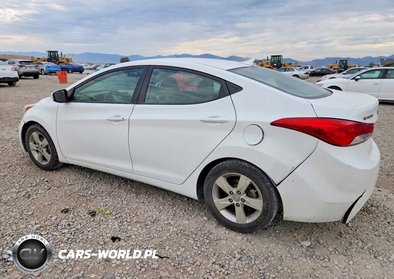 2012 Hyundai Elantra Gls VIN:5NPDH4AE0CH107732 - 2