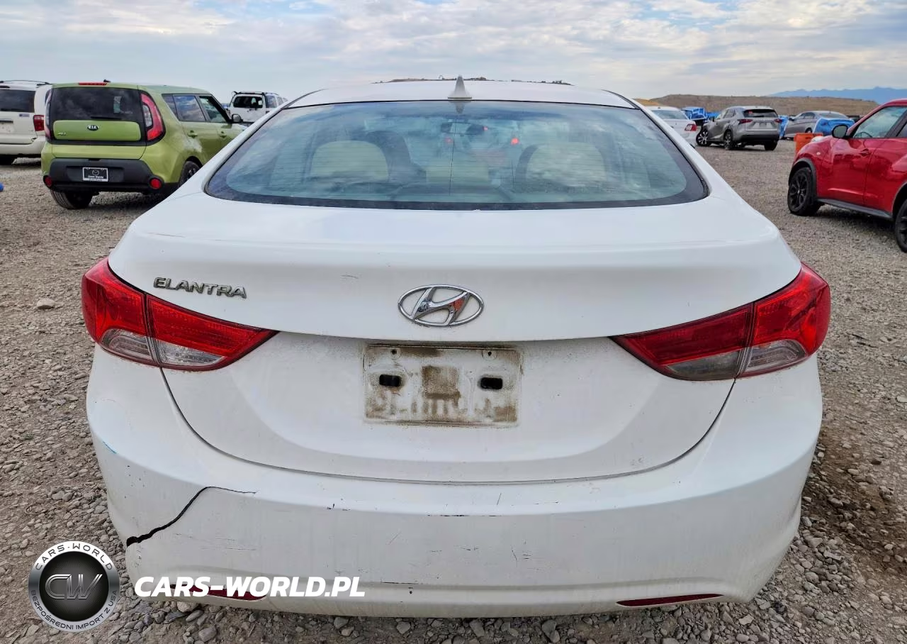 2012 Hyundai Elantra Gls VIN:5NPDH4AE0CH107732 - 6