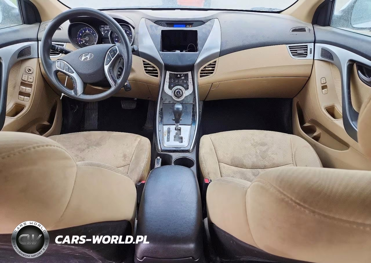 2012 Hyundai Elantra Gls VIN:5NPDH4AE0CH107732 - 8