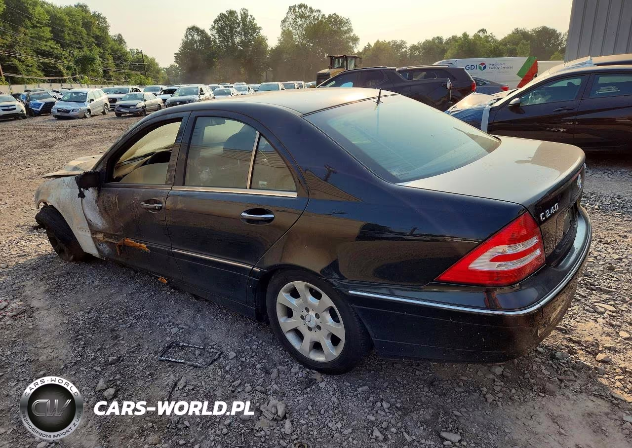 2005 Mercedes-Benz C 240 4Matic VIN:WDBRF81J05F564648 - 2