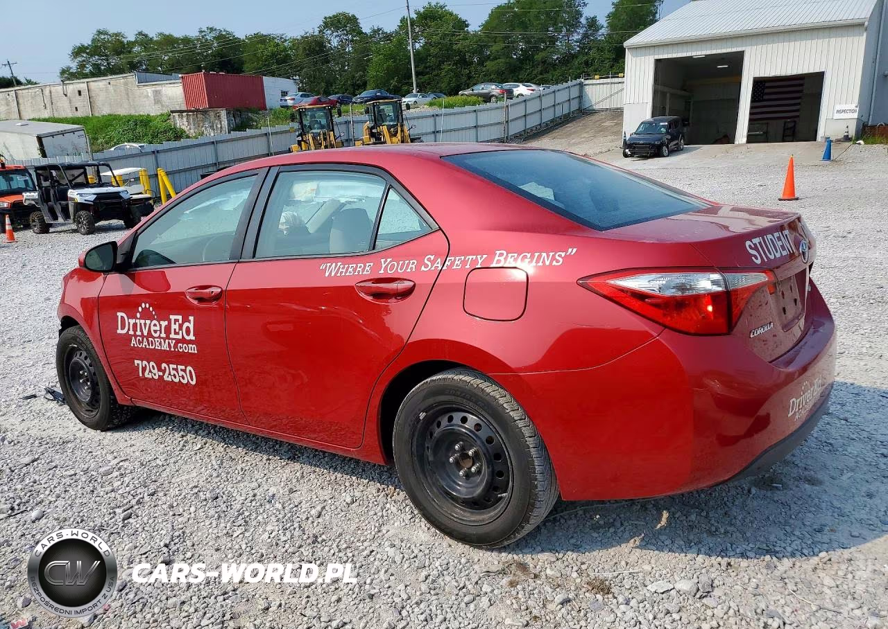 2015 Toyota Corolla Le VIN:2T1BURHEXFC378844 - 2