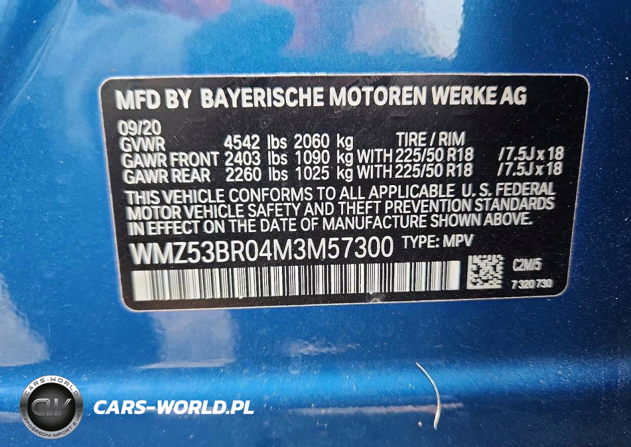 2021 Mini Cooper S Countryman VIN:WMZ53BR04M3M57300 - 13