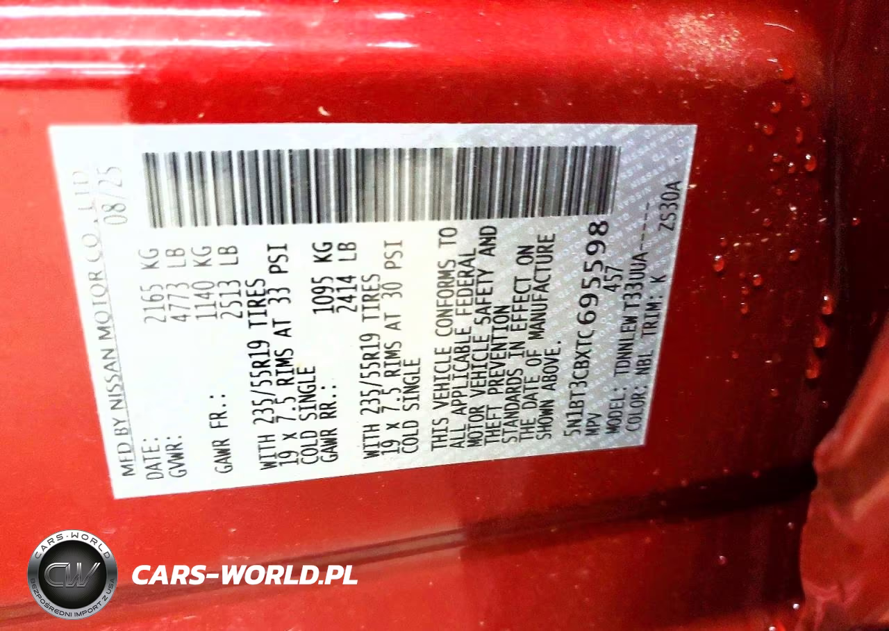 2026 Nissan Rogue Sl VIN:5N1BT3CBXTC695598 - 13