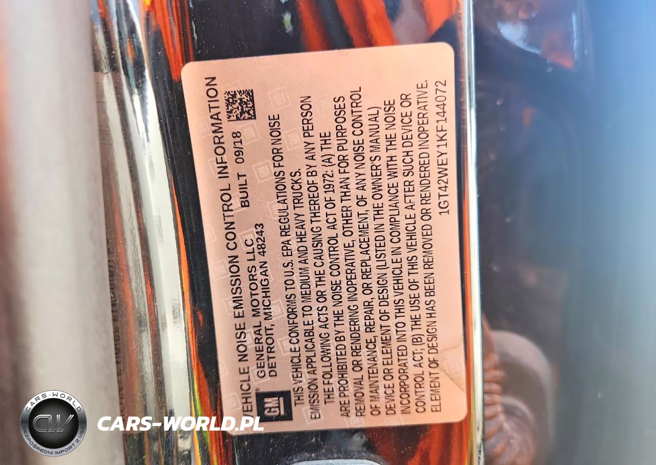 2019 GMC Sierra K3500 Denali VIN:1GT42WEY1KF144072 - 13