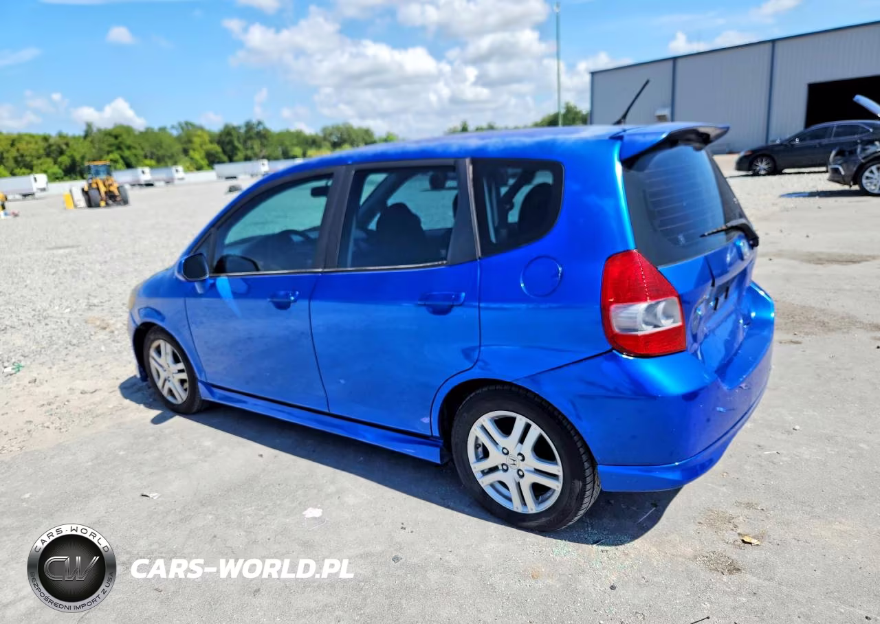 2008 Honda Fit Sport VIN:JHMGD386X8S013561 - 2