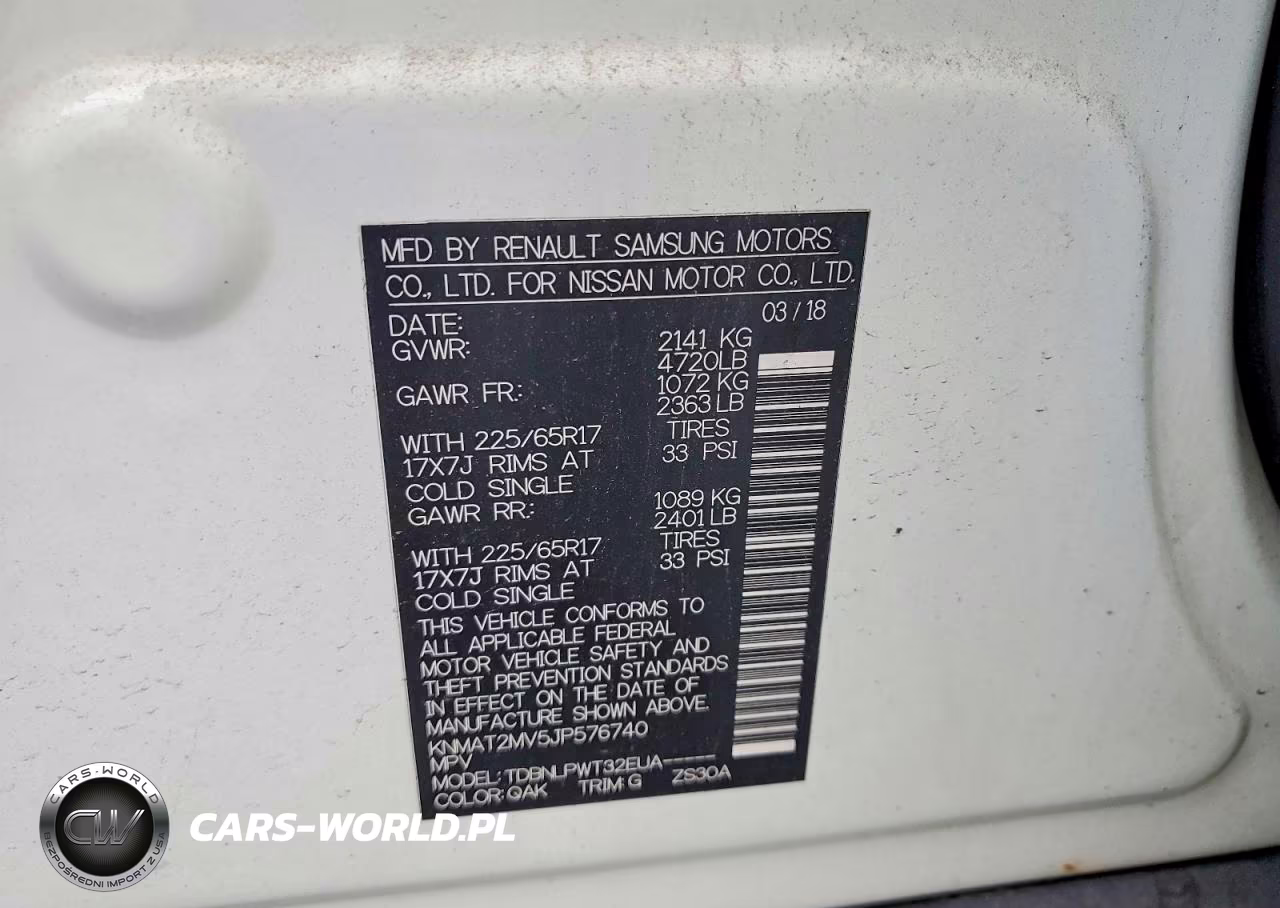 2018 Nissan Rogue S VIN:KNMAT2MV5JP576740 - 14