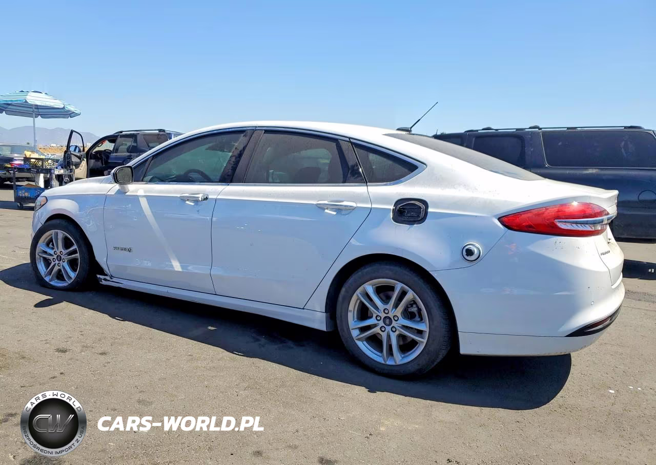 2018 Ford Fusion Se Hybrid VIN:3FA6P0LU6JR171590 - 2