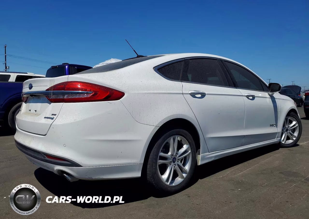 2018 Ford Fusion Se Hybrid VIN:3FA6P0LU6JR171590 - 3