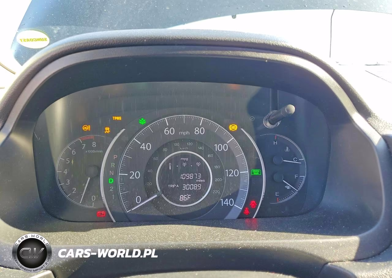 2013 Honda Cr-V Lx VIN:5J6RM3H39DL035226 - 9