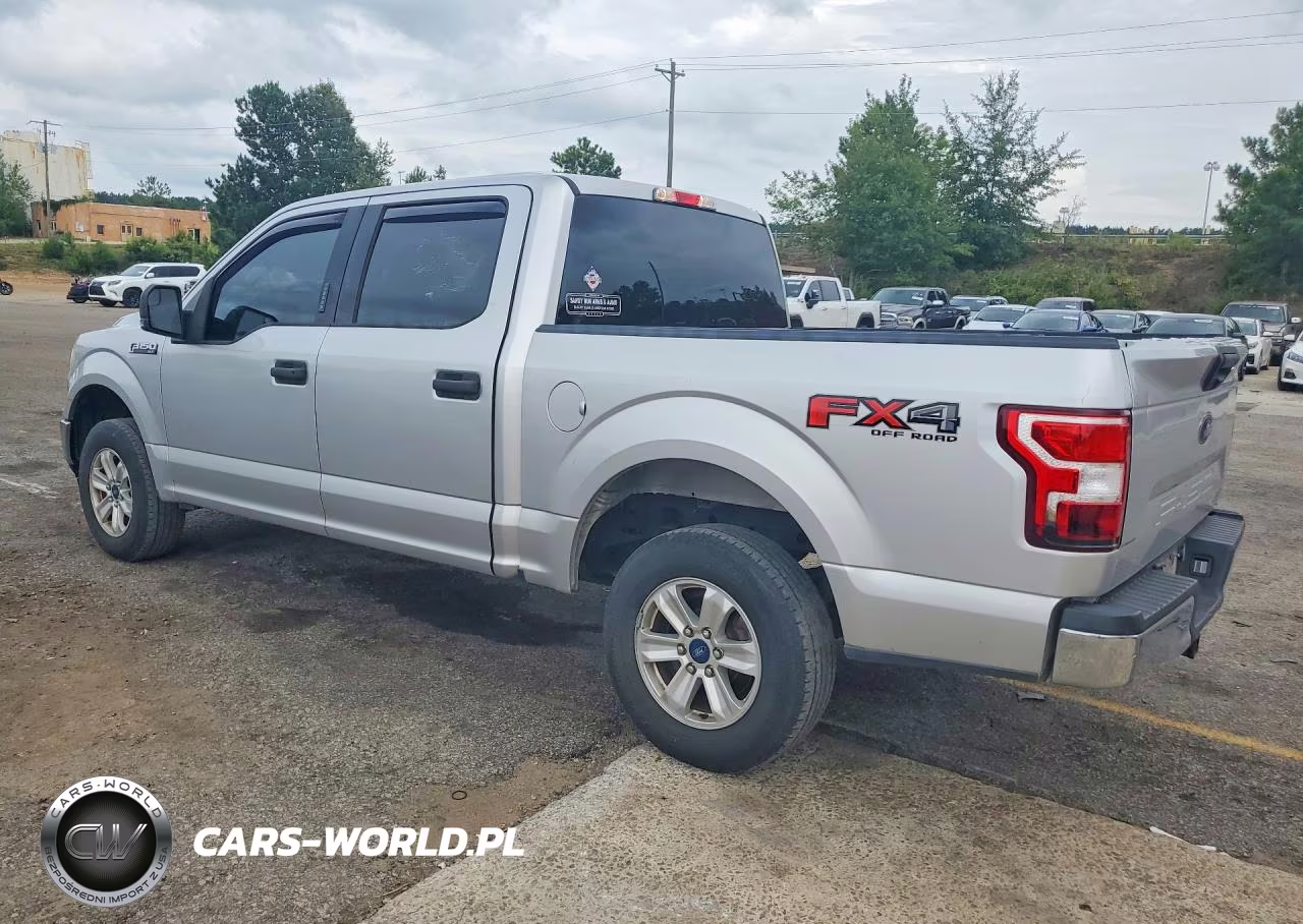 2019 Ford F150 Supercrew VIN:1FTEW1E58KFB64045 - 2