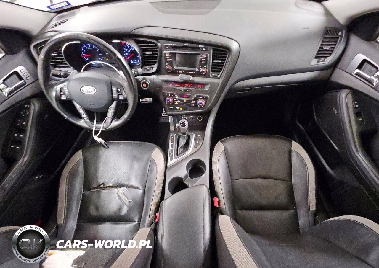 2012 Kia Optima Sx VIN:5XXGR4A69CG009393 - 8