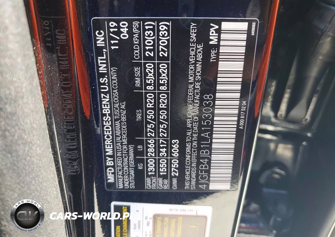 2020 Mercedes-Benz Gle 350 VIN:4JGFB4JB1LA153038 - 13