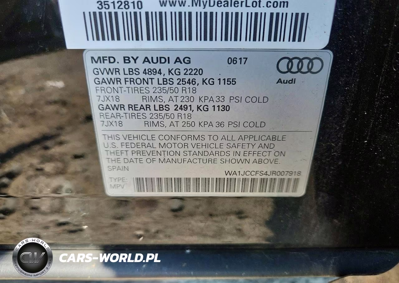 2018 Audi Q3 Premium Plus VIN:WA1JCCFS4JR007918 - 13
