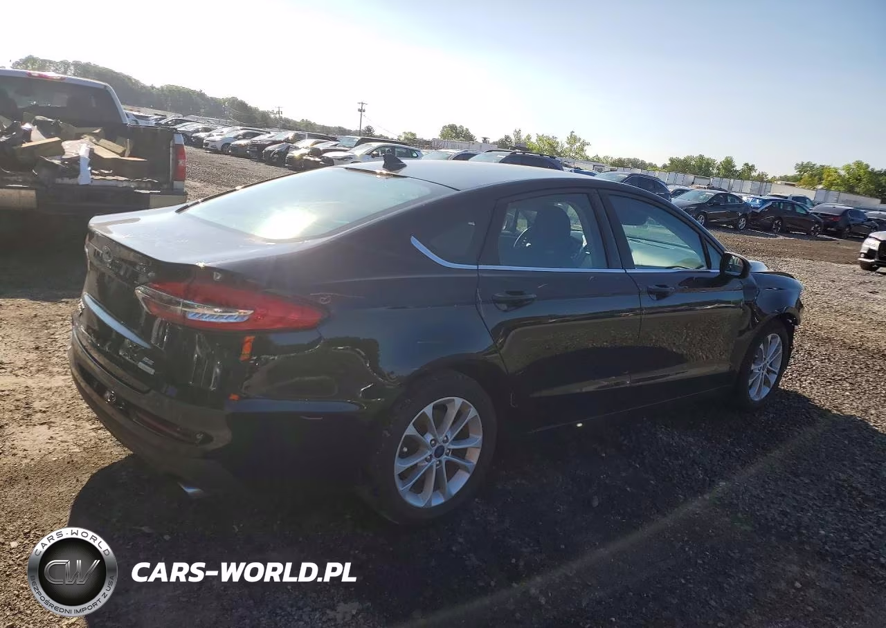 2019 Ford Fusion Se VIN:3FA6P0HD4KR287168 - 3